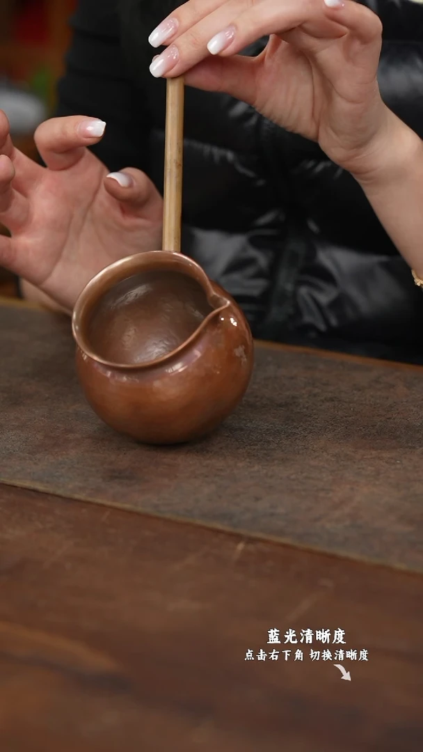 杨匠银坊 器物 茶具 铜侧把壶