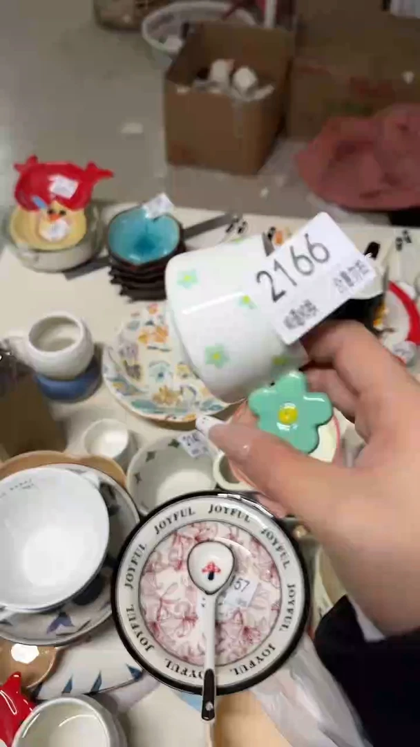 陶瓷手柄款微瑕四单包邮2166