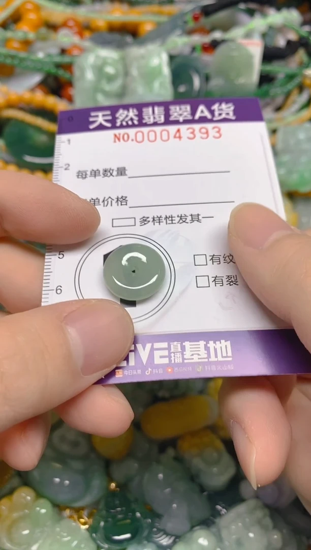 颈饰未镶嵌翡翠0004393