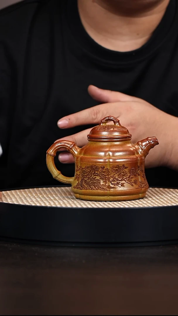茶壶紫砂竹鼎