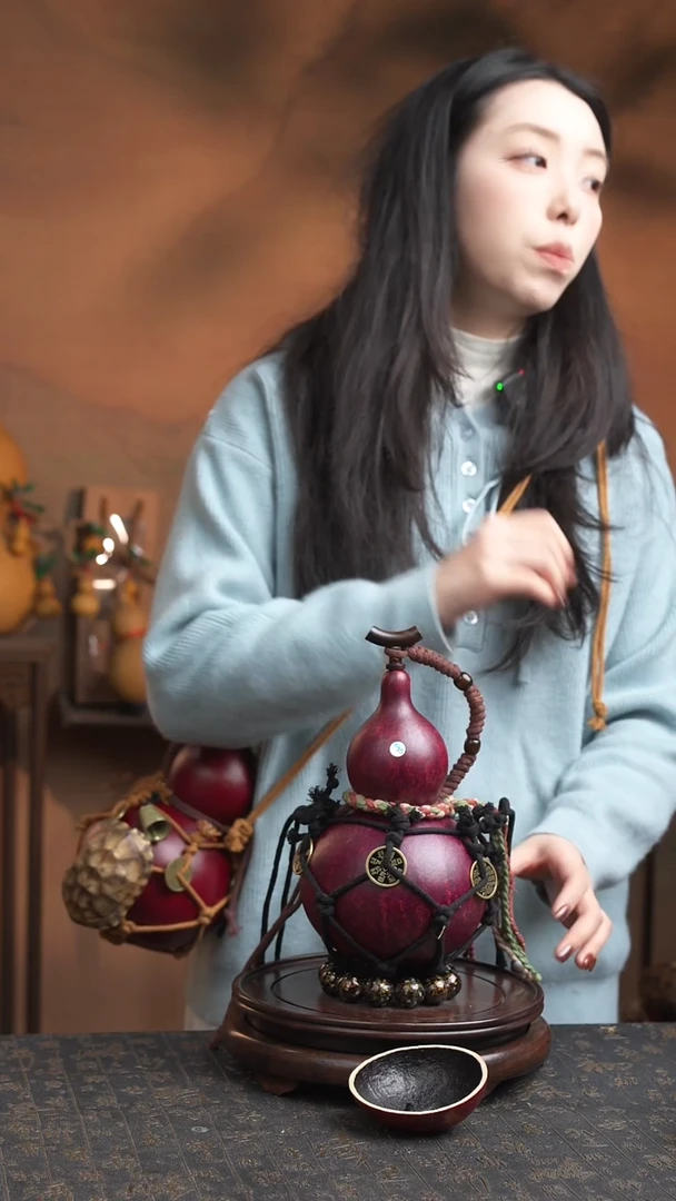 235号大漆酒葫芦一物一拍 拍拍退退限购拉黑