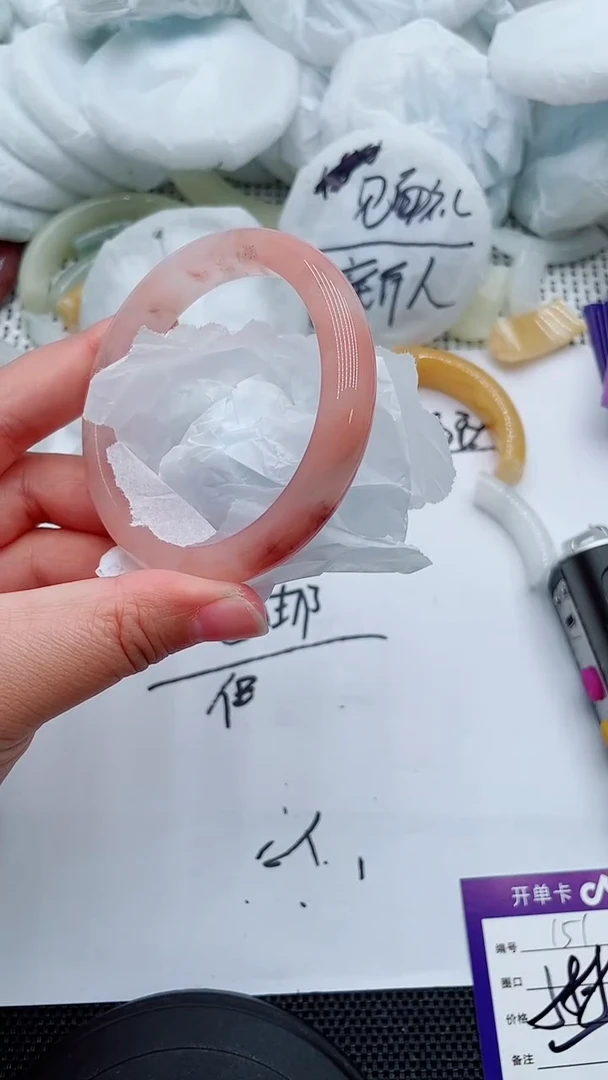 未镶嵌手镯石英质玉151-58-59