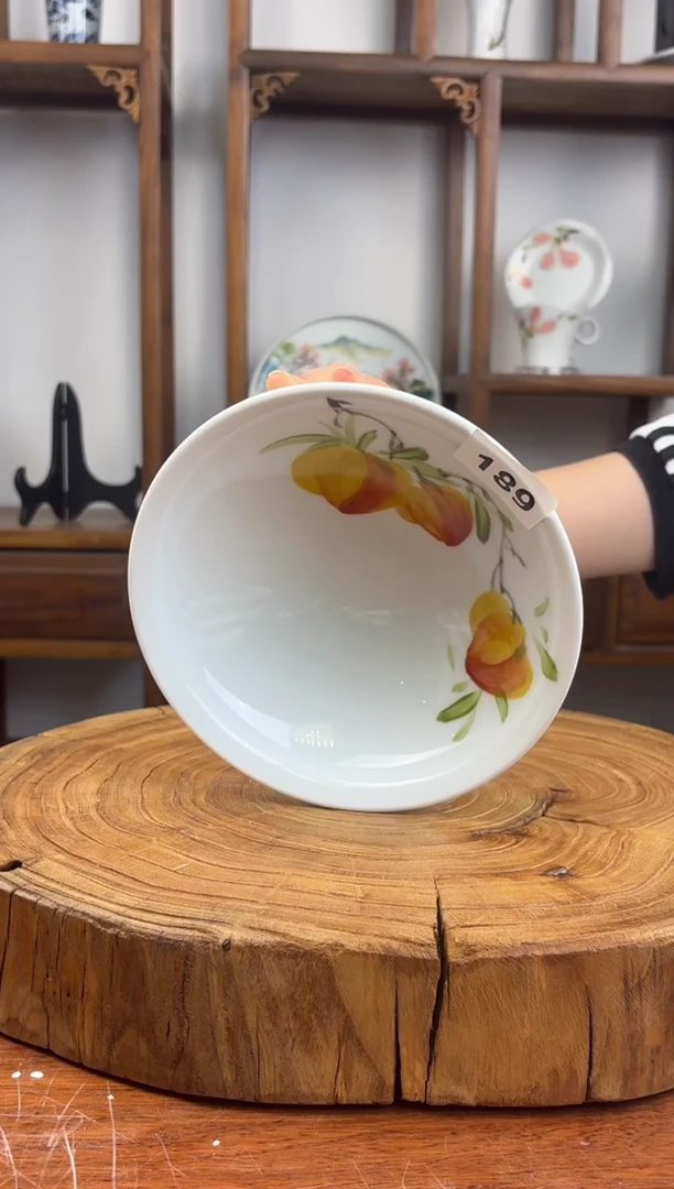 瓷片国韵瓷坊-手工手绘大斗笠189