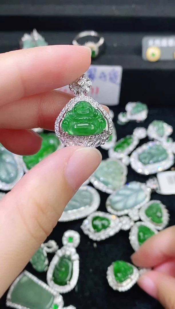 【闪购商品】翡翠颈饰未镶嵌精美翡翠-多样性只发一件F769