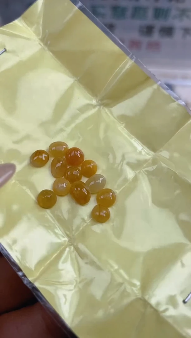 【闪购商品】定制翡翠未镶嵌天然翡翠蛋面106