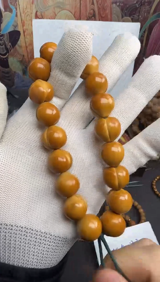 手串猴头核桃屁桃微瑕----4