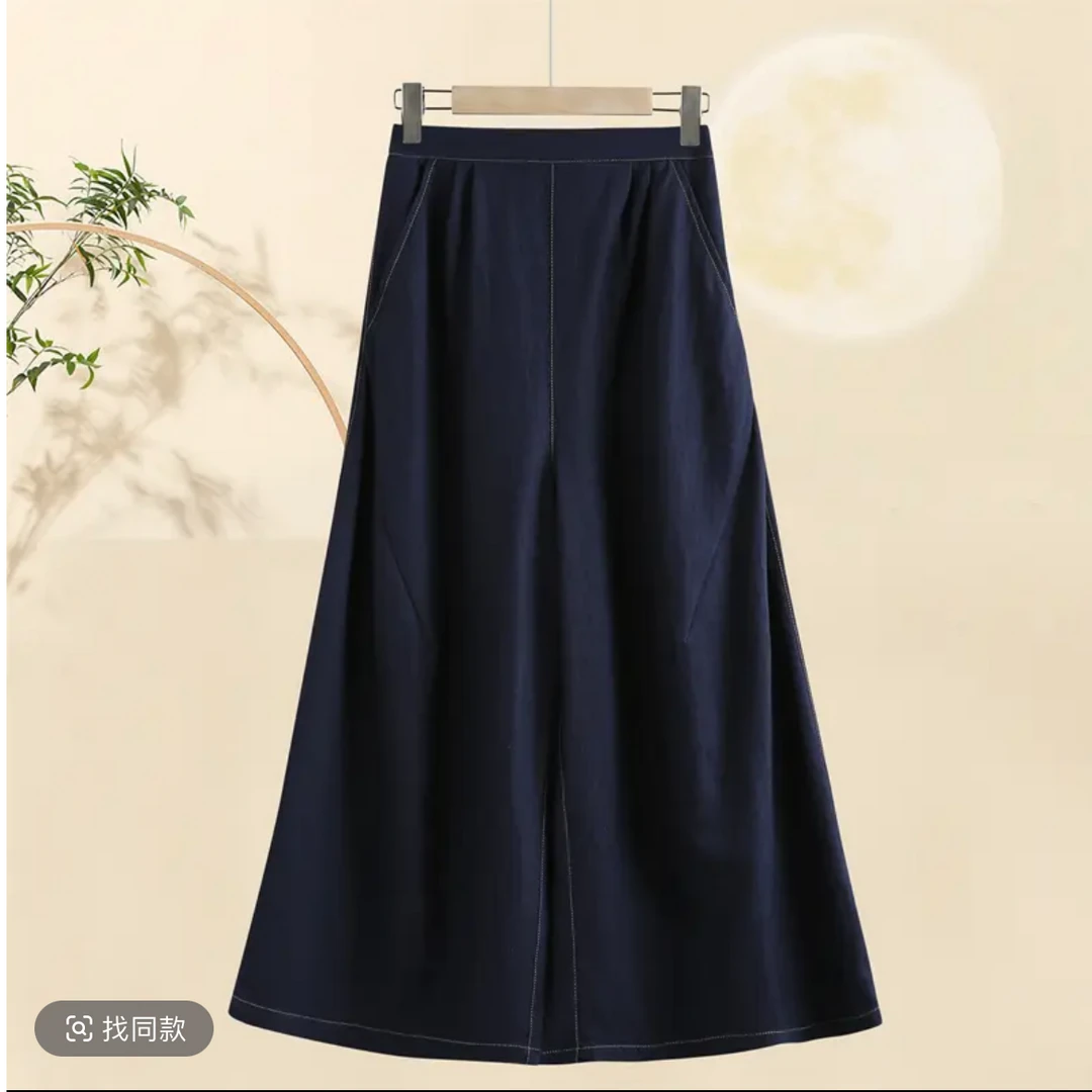 5031【蔚蓝】夏季新款牛仔长裤