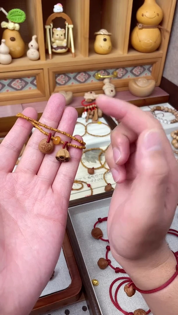 竹节手串一物一拍好运连连双圈