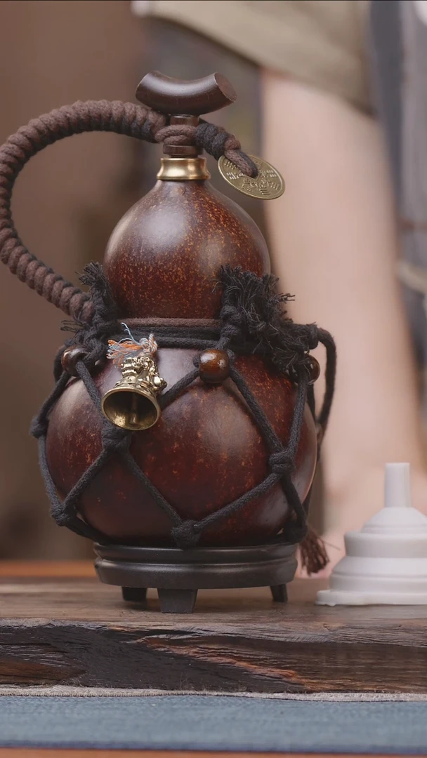 1670号精品大漆葫芦防腐防渗装水茶酒