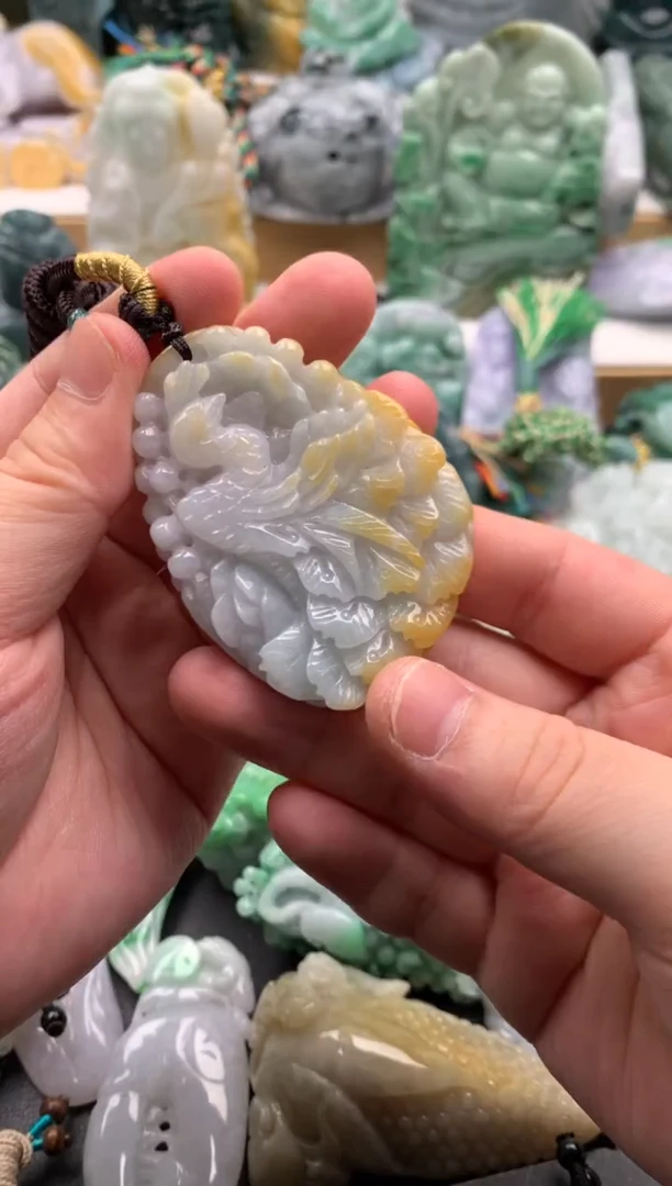 吊坠(不含链)未镶嵌翡翠1