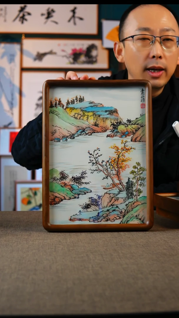 国画S10  实木榫卯A4