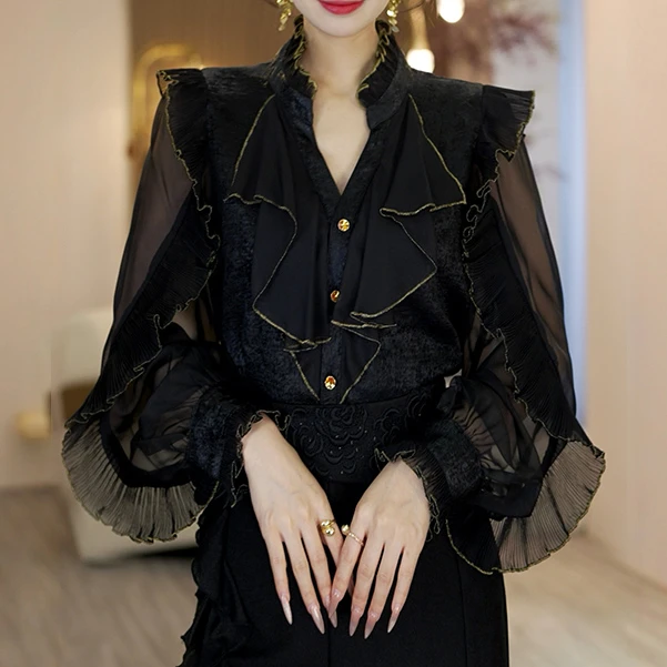 【现货福利】衬衫时尚气质上衣OHSHH03100