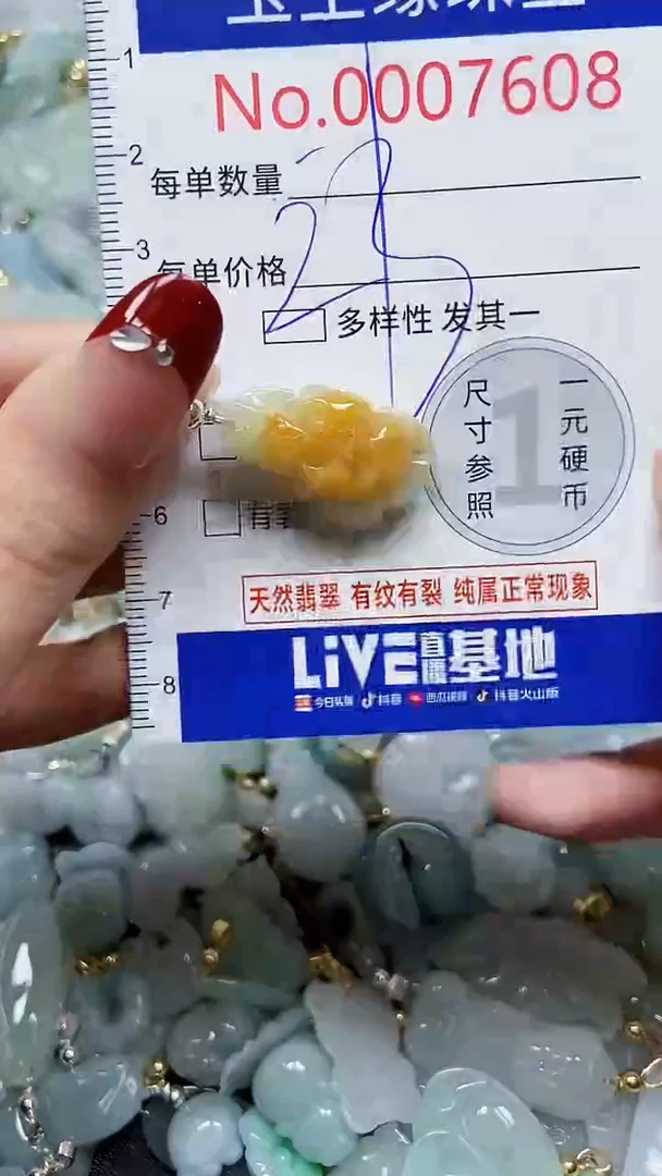 【闪购商品】翡翠颈饰未镶嵌闪购00007608