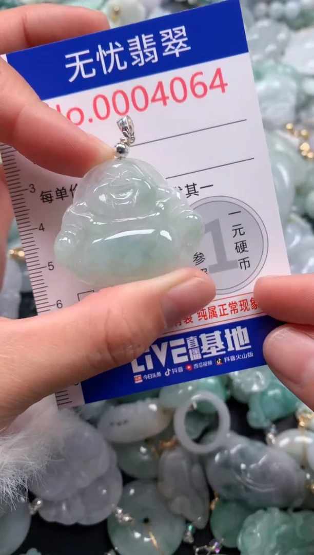 颈饰未镶嵌翡翠4064