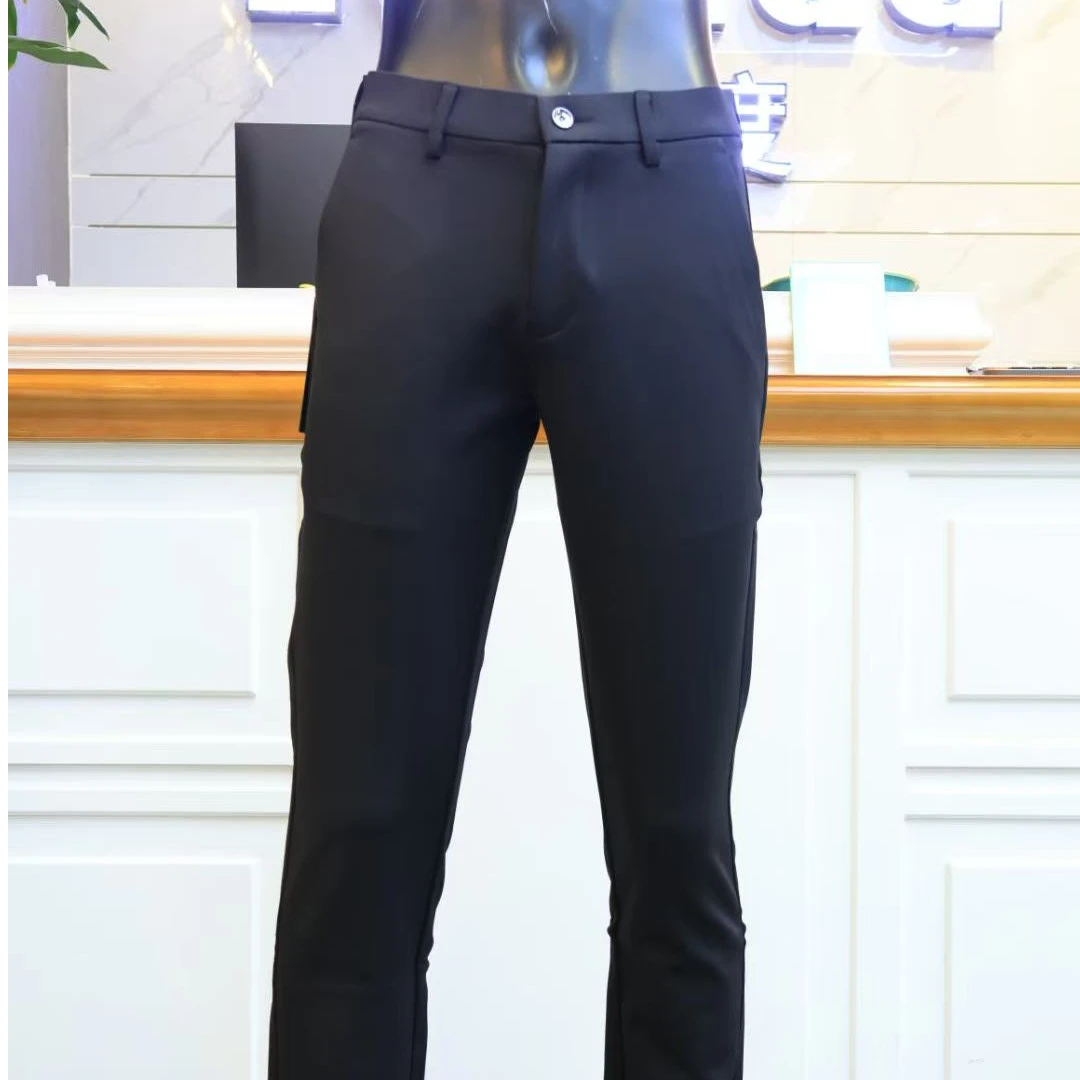 帕萨度男士商务休闲简约修身版休闲裤9932