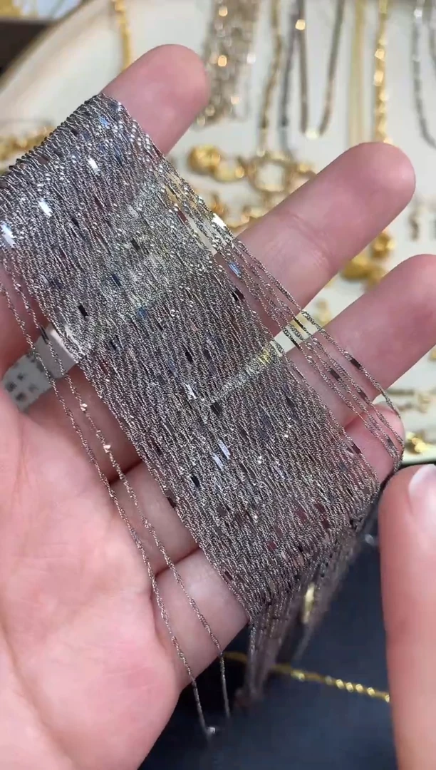 【闪购商品】18K金项链A546多样性发一件|650（k白）