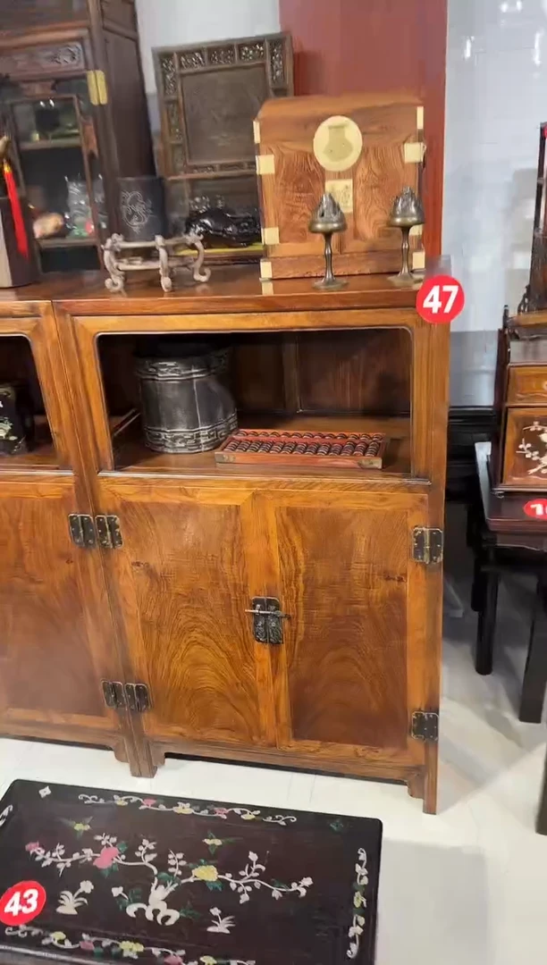 【闪购商品】木木艺缅花大万历柜5800.8888888