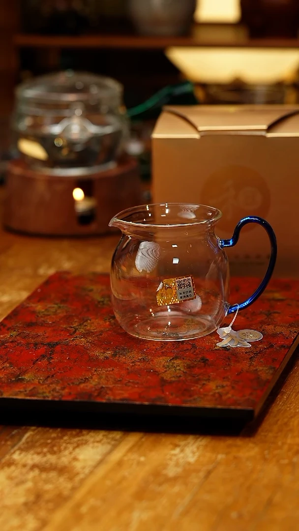 【闪购商品】禾器/晶彩美满茶海/浅蓝色/定制款