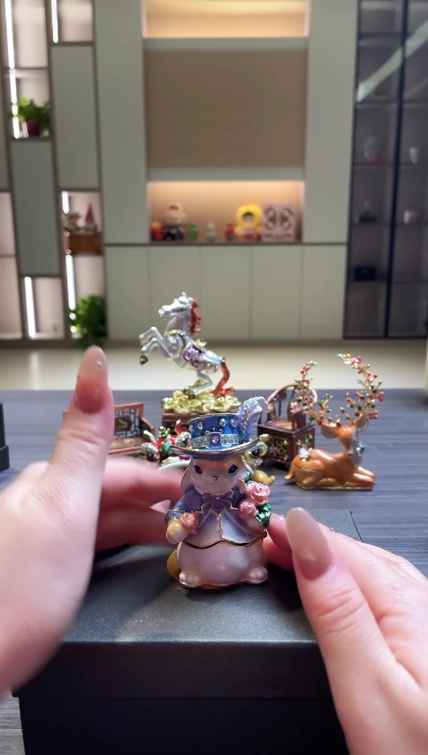 手工艺品琉璃伯爵兔