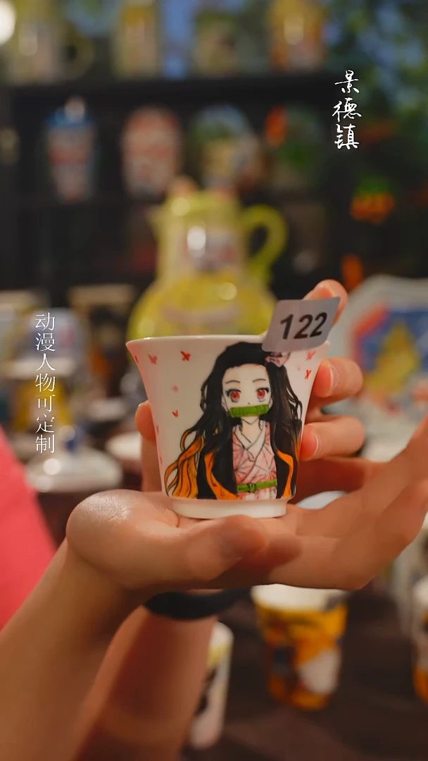景德镇高温釉下彩纯手工手绘122