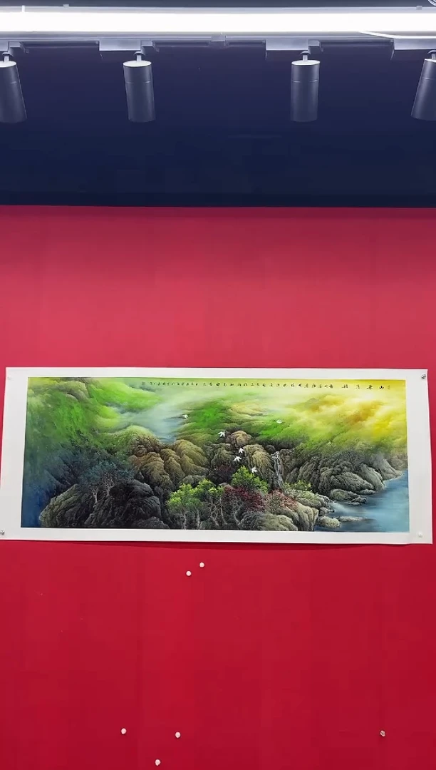国画经典国画宣纸手绘12平尺