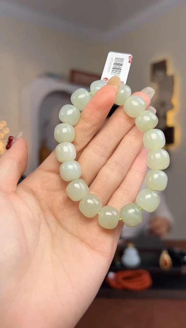 颈饰未镶嵌和田玉12*11mm手串