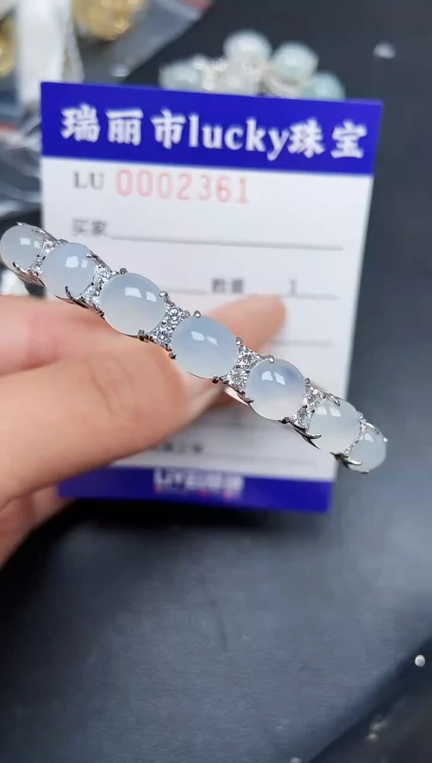 【闪购商品】翡翠颈饰银S925镶嵌2361