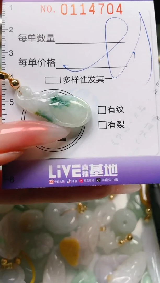 【闪购商品】翡翠颈饰未镶嵌闪购0114704