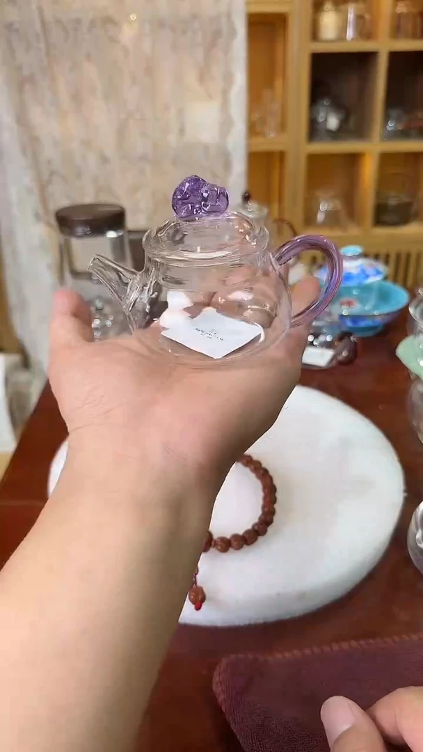 紫色小石头壶。。。。。