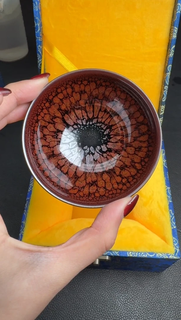 【闪购商品】茶盏建盏故事何定欣鹧鸪斑薄胎66