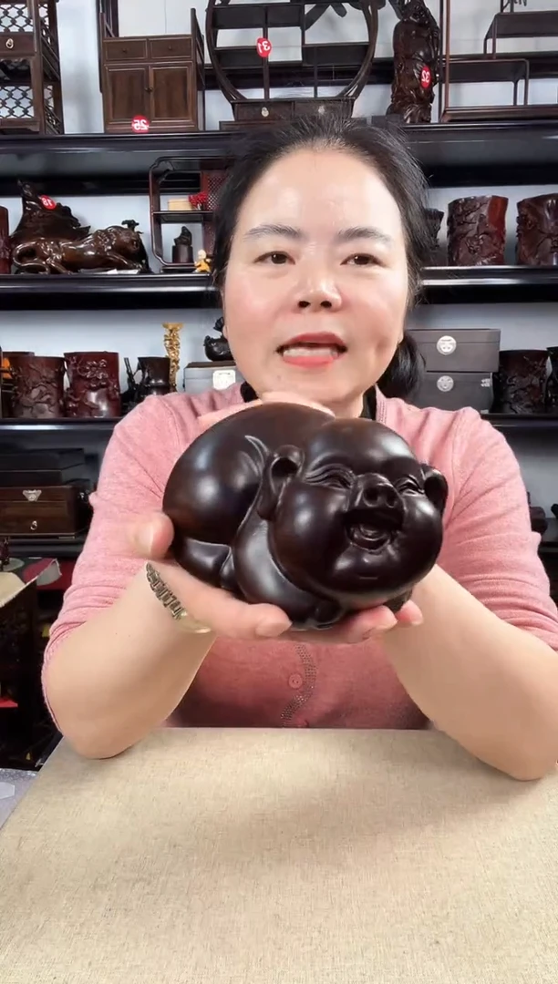 木大猪老李红木工艺品