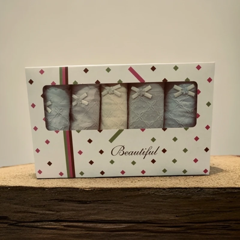 不会选内裤的姐妹闭眼入，5条礼盒装轻薄透气超舒服的小内内