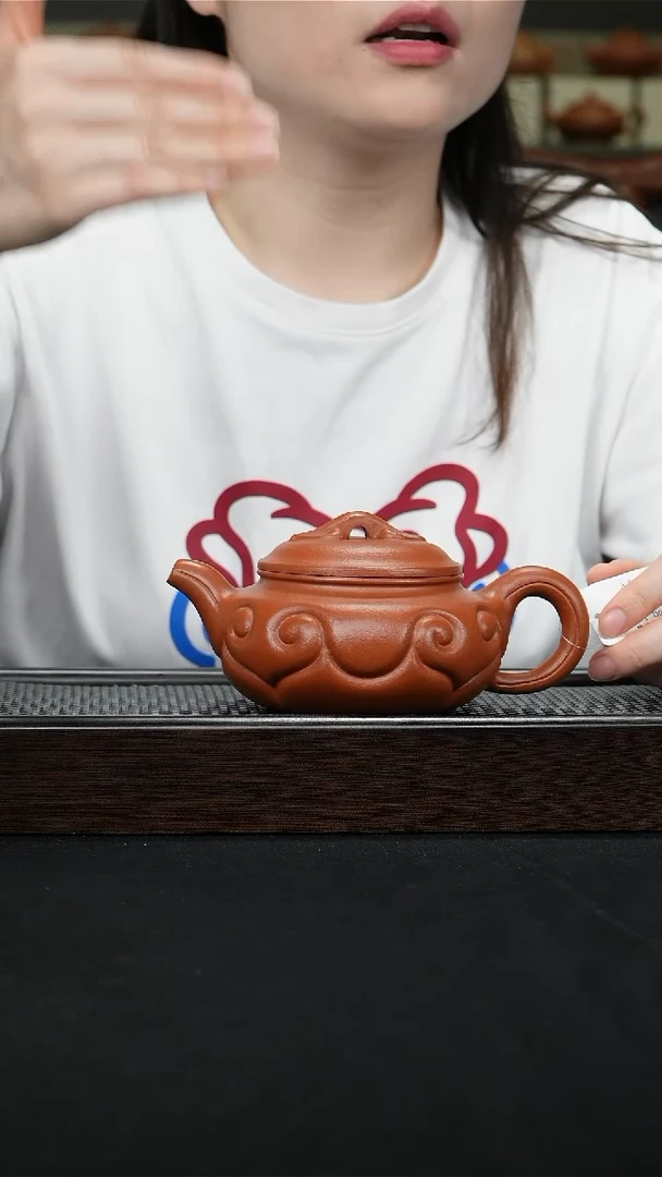 茶壶紫砂宜兴紫砂400cc0852