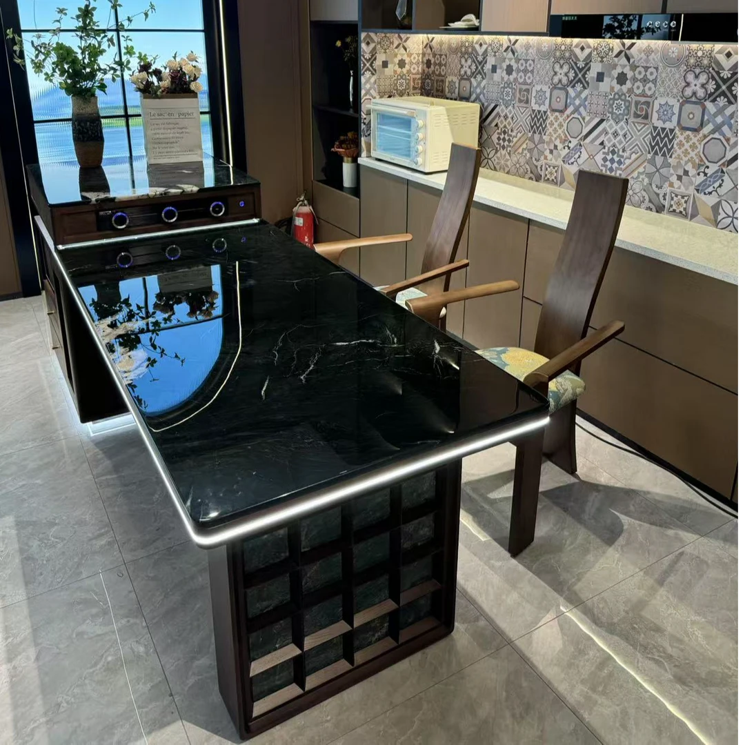 中古Vintage实木椅子丹麦设计师款黑色高背餐椅侘寂风异形扶手椅