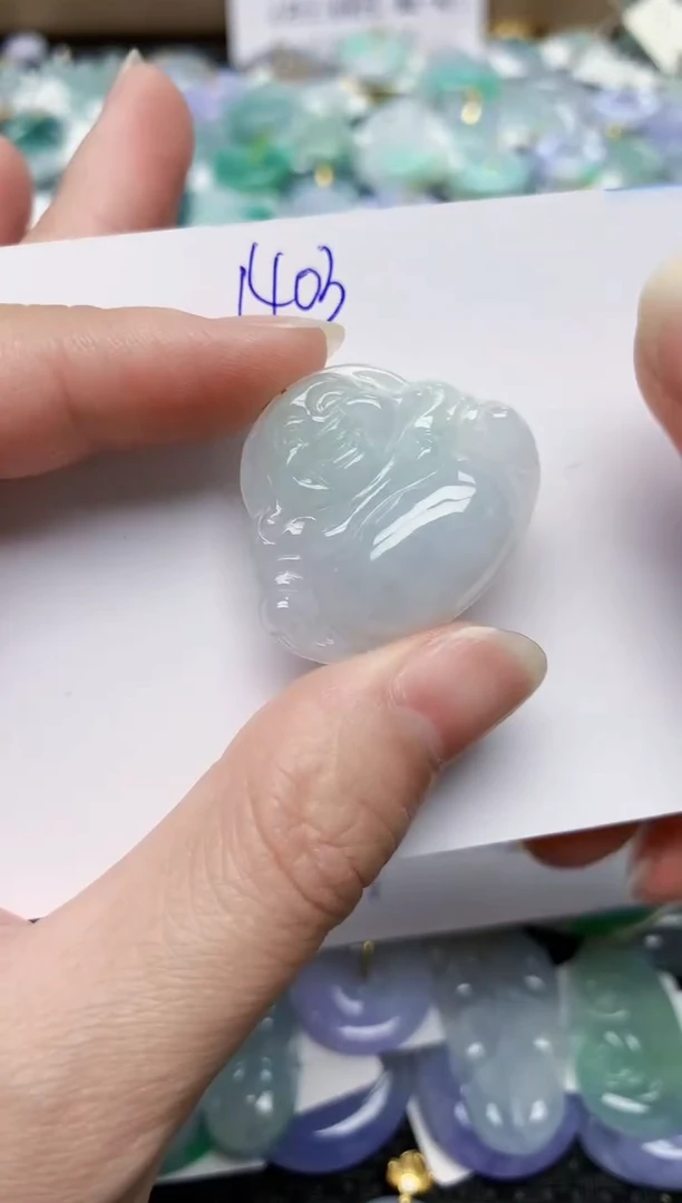 颈饰未镶嵌翡翠天然缅甸A货翡翠百元以上9元证书费自理