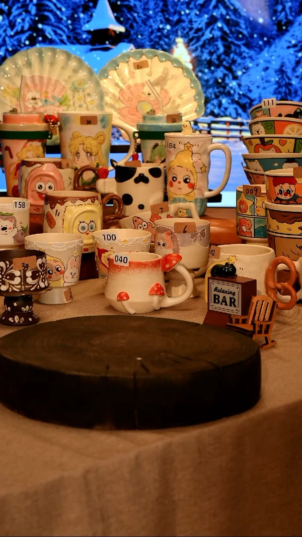 陶瓷152景德镇原创设计师高温陶瓷手工手绘