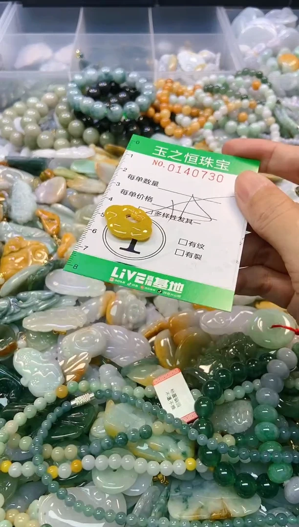 翡翠未镶嵌颈饰闪购0140730多样性发其一