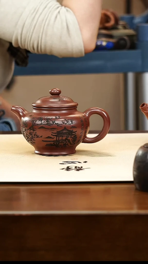 茶壶紫砂宜兴紫砂壶孤品微瑕