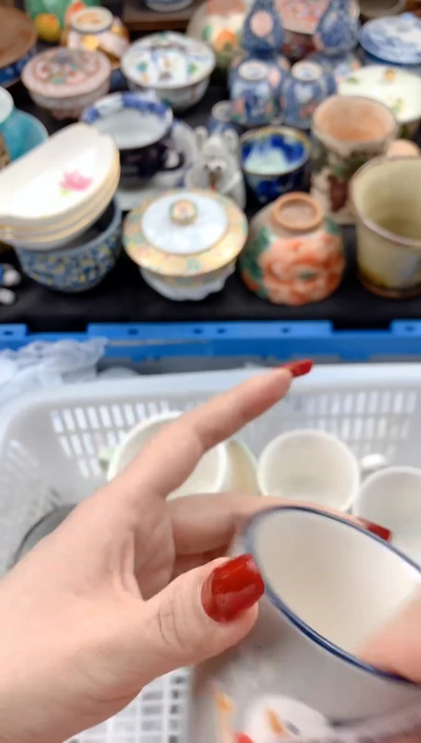 【闪购商品】瓷片523号九姑娘工艺品瓷器