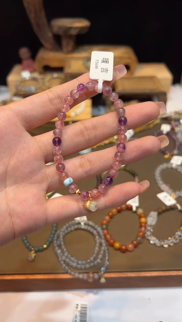 未镶嵌手链水晶手饰@@F5648