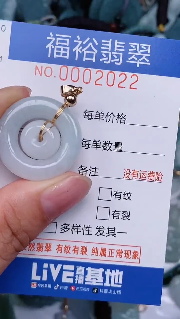 翡翠未镶嵌颈饰...0002022