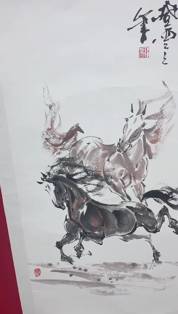 国画卜登云老师三尺