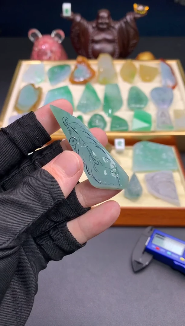 未镶嵌定制翡翠天然翡翠裸石（包工）