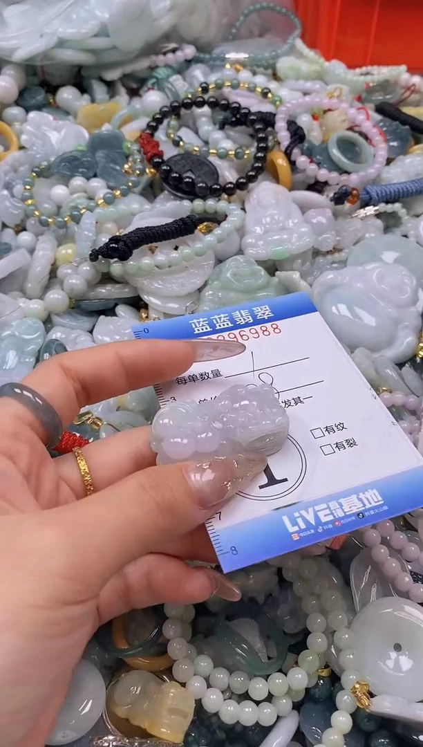 翡翠未镶嵌颈饰闪购0296988