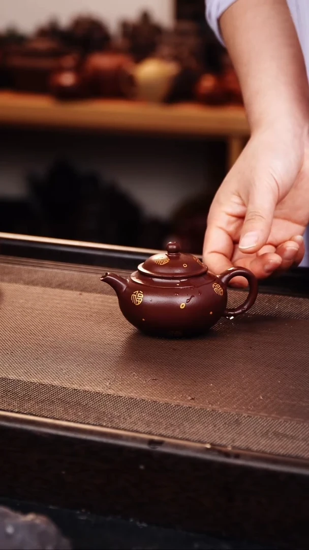 茶壶紫砂原矿紫砂壶