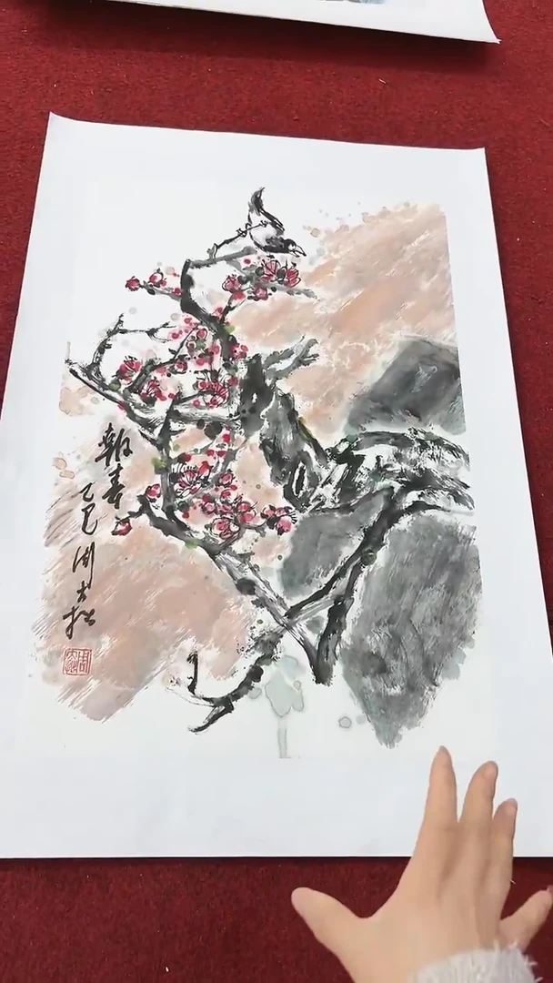 国画周大拙/国画*/花鸟