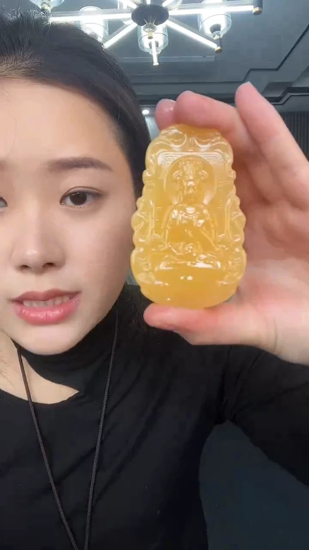 吊坠(赠链)未镶嵌和田玉金糖葫芦观音多样性发货一