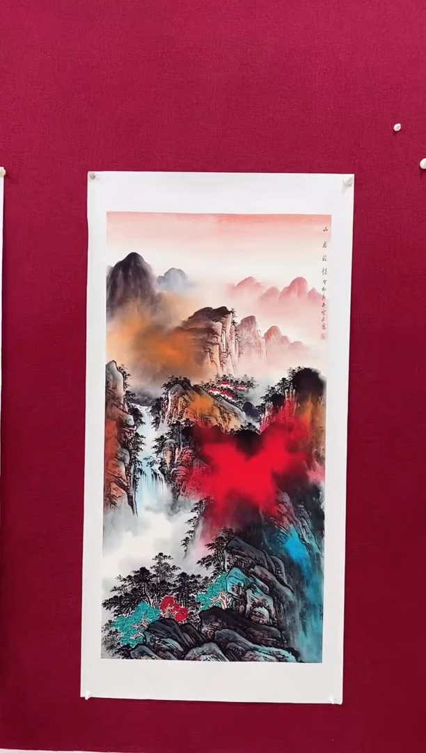 国画张现民的国画作品