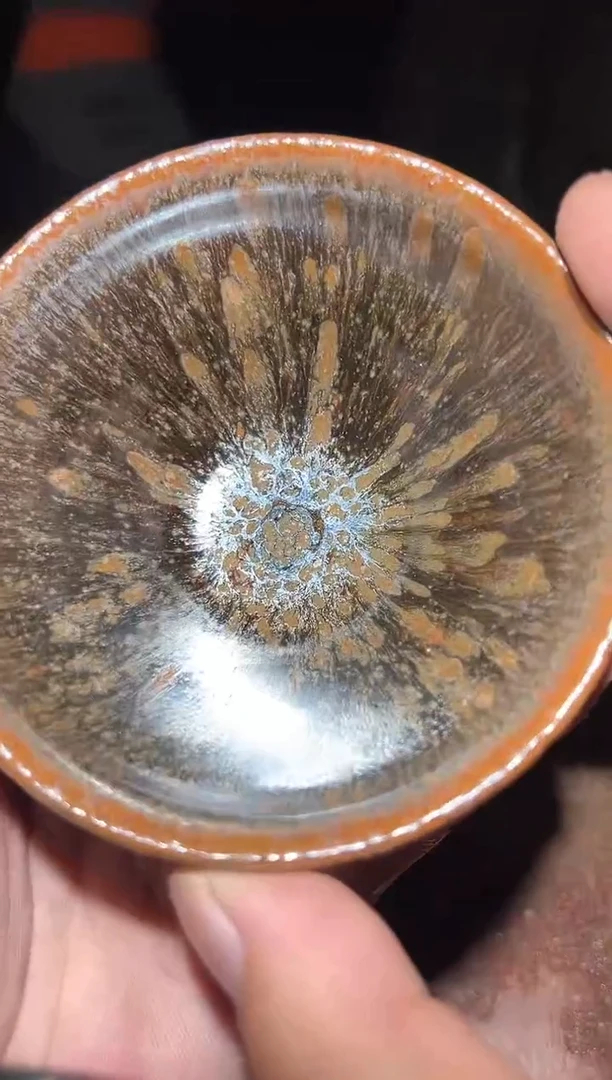 茶盏青****锋14印山窑开窑现场600
