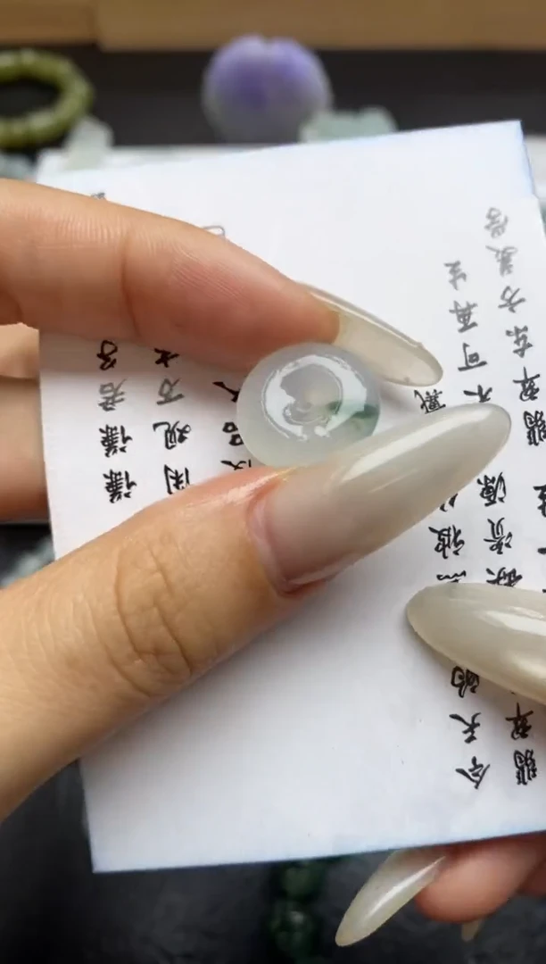 定制翡翠未镶嵌翡翠毛货~